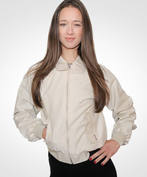 Sin lugar a dudas Escudero siga adelante Combat Ladies Classic 237 Harrington Jacket Beige - Bennevis Clothing