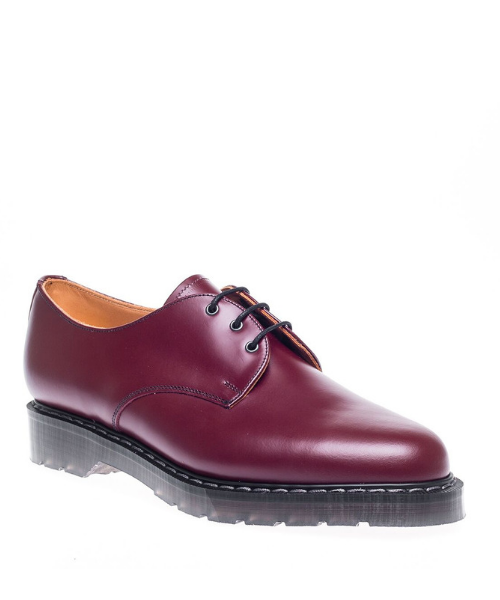 Solovair 3Eye Classic Gibson shoes Oxblood - Bennevis Clothing