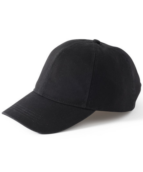 Failsworth Cotton Baseball Cap Black Bennevis Clothing