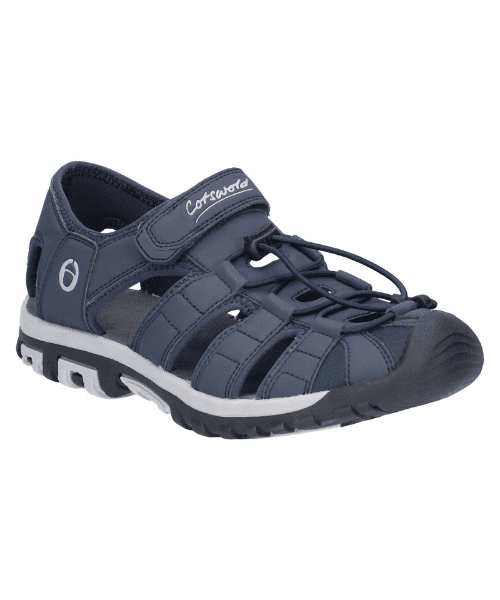 mens closed toe walking sandals