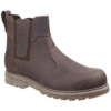 ABINGDON-AMBLERS-LEATHER-BOOT-BROWN-RUSTIC-WELTED-SLIP ON 1