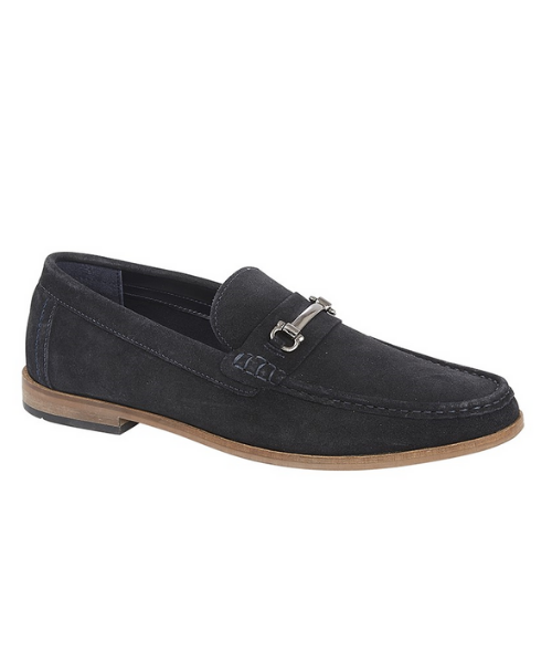 LOAFERS-ROAMERS-SUEDE-SUMMER-SHOES-NAVY-1