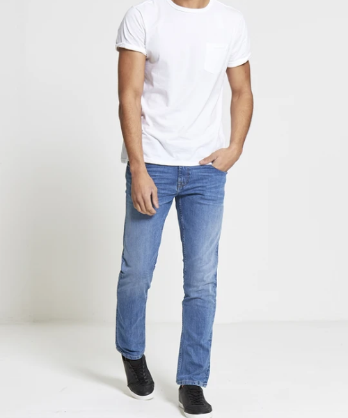 DML Ace Slim Fit Jeans Light Wash - Bennevis Clothing