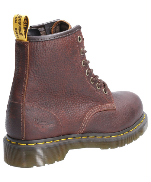 Dr Martens Maple Zip SB Lace Up Safety Boot Teak Bennevis Clothing