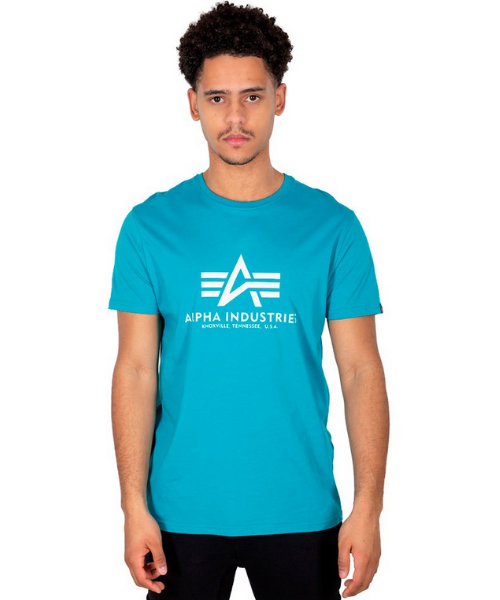 Blue Lagoon T-Shirt - Basic Bennevis Alpha Industries Clothing