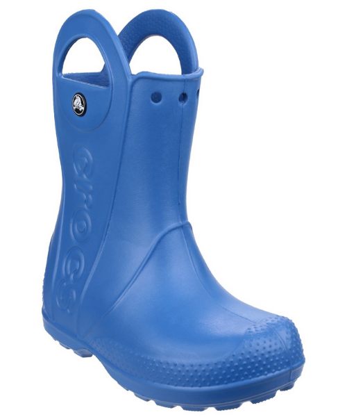 Crocs Handle It Rain Boot Children's Wellingtons Blue Bennevis Clothing