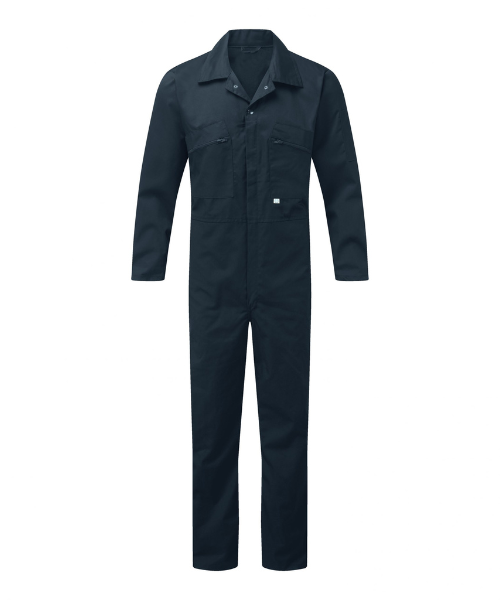 Dickies Redhawk Overall With Zip Front Black - Bennevis Clothing