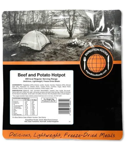 Expedition Foods Beef & Potato Hotpot-450kcal