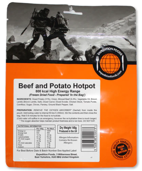 Expedition Foods Beef & Potato Hotpot-800kcal